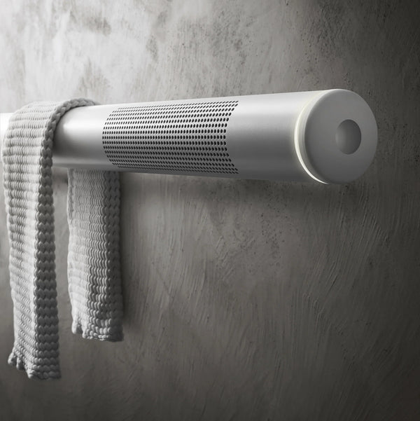 Radiatore fluido ROLL Air bianco 1300w in ambiente