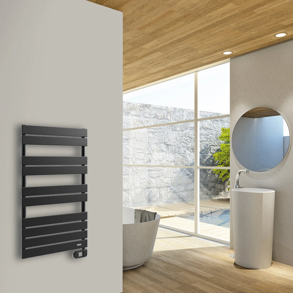 Termoarredo Marquis nero in ambiente