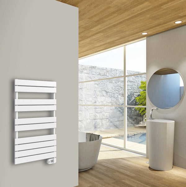 Termoarredo Marquis bianco in ambiente