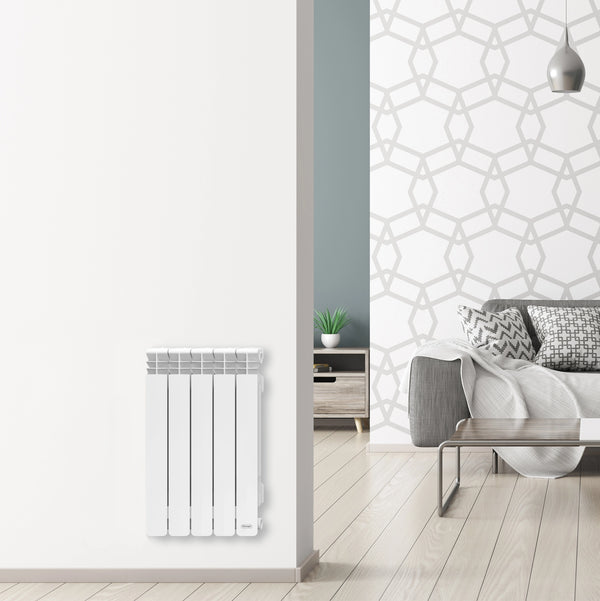 Radiatore idraulico Marvys De' Longhi 680H 400L Bianco in ambiente