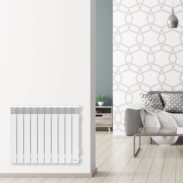 Radiatore ad acqua Marvys De' Longhi 680H 800L Bianco in ambiente