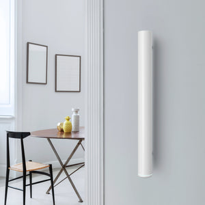 radiatore elettrico roll 300w bianco de' longhi montaggio verticale in area cucina