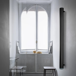 Radiatore fluido ROLL Digital nero 500w in ambiente