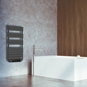 Termoarredo Phorum nero in ambiente