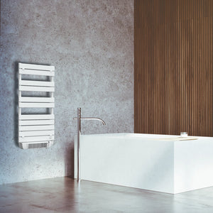 Termoarredo Phorum bianco in ambiente