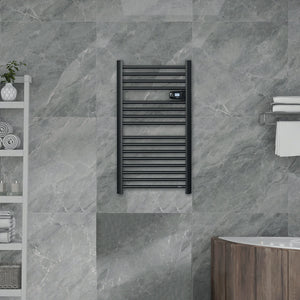 Termoarredo Doll nero 500w in ambiente