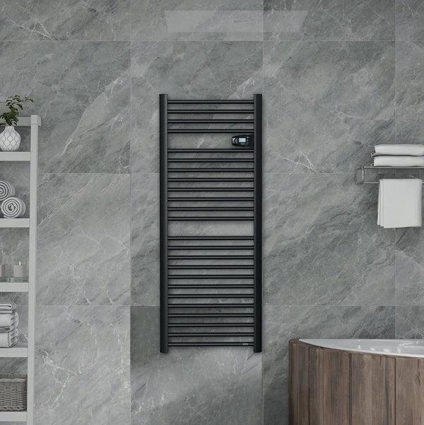 Termoarredo Doll 750w nero in ambiente