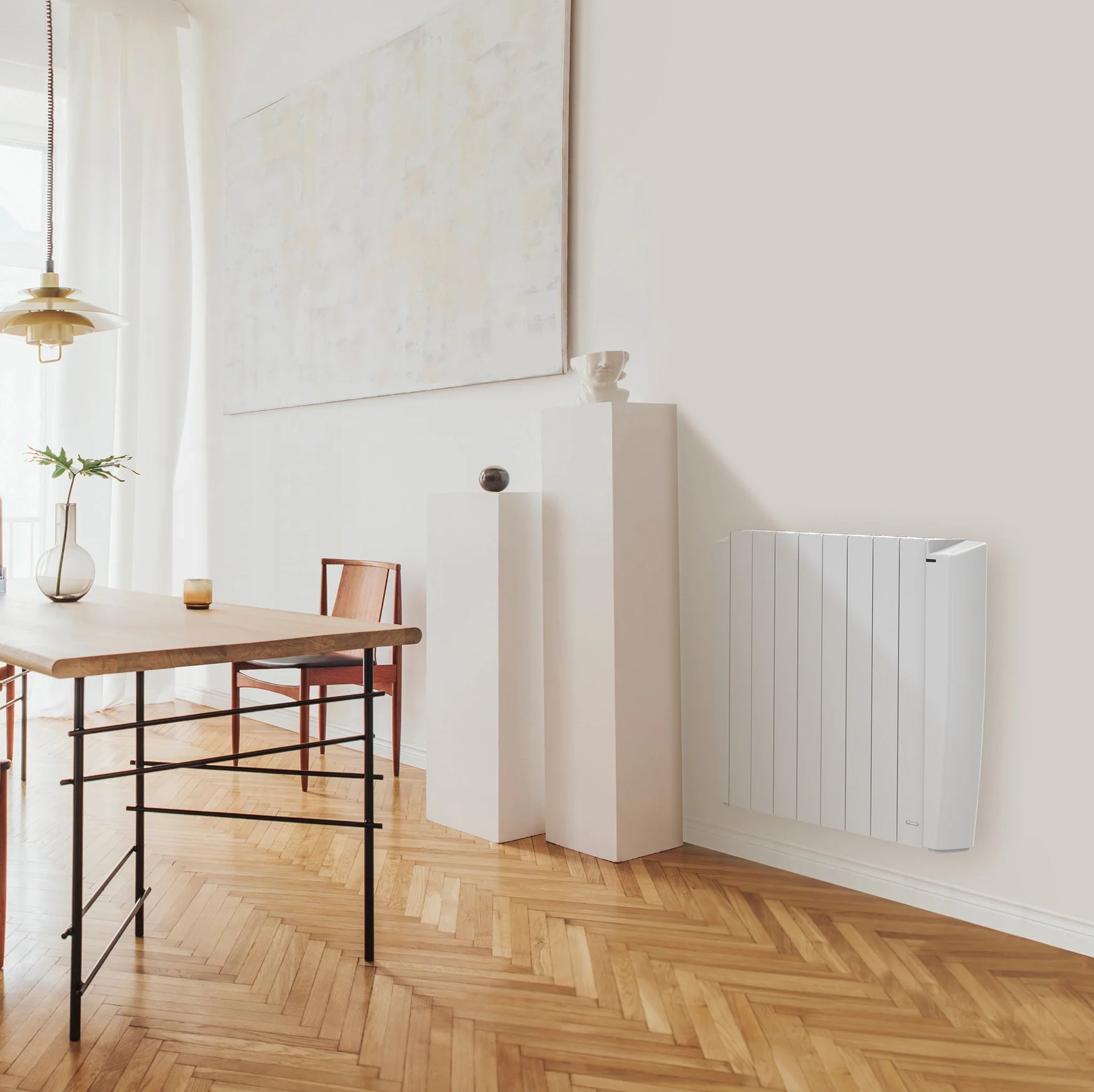 Radiatore fluido Dolce Plus bianco 1500w in ambiente