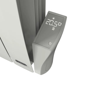 Dettaglio termostato radiatore Pariz 1800w