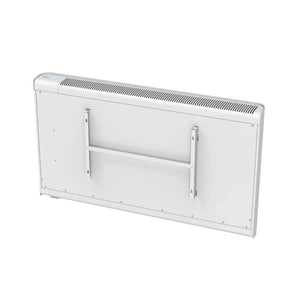 Vista del retro radiatore Dry Ceramic bianco 2000w