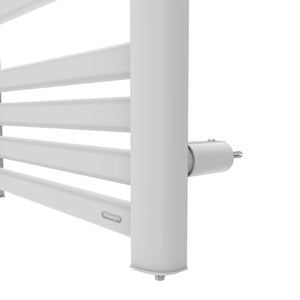 Dettaglio kit di fissaggio termoarredo Barone bianco