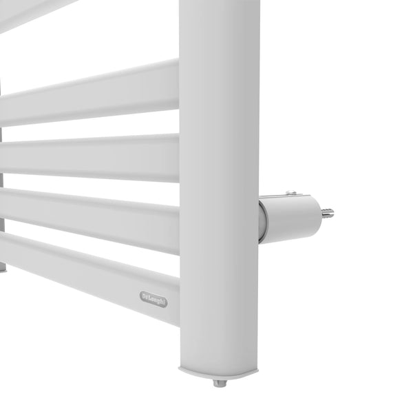 Dettaglio kit di fissaggio termoarredo Barone bianco