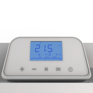 Dettaglio termostato radiatore Cometa 1000w