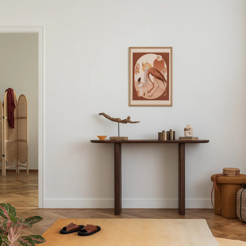 ambientazione ispirazionale sulle tonalità del marrone autunnale