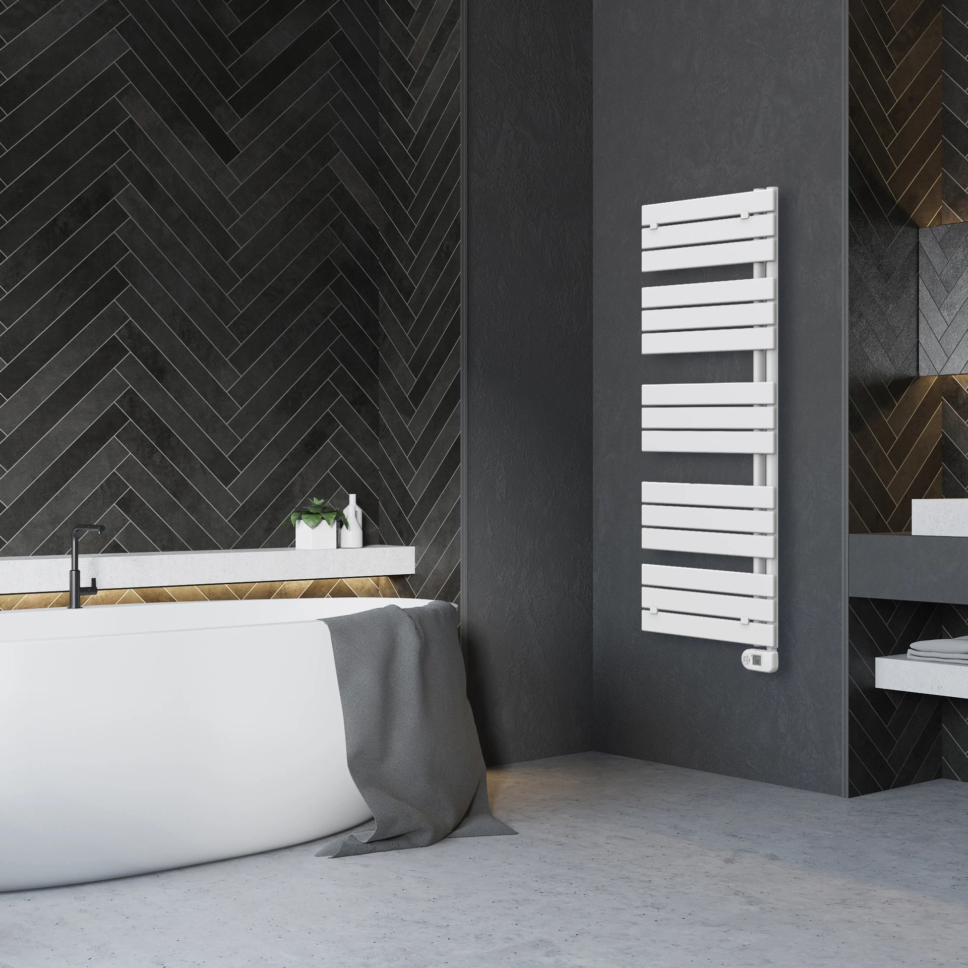 termoarredo elettrico zona bagno